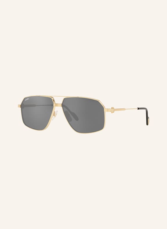 Cartier Sunglasses CT0270S 2300L1 - GOLD/ BROWN