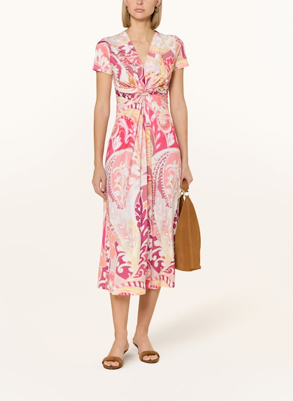 Betty Barclay Kleid PINK/ HELLGELB/ ECRU