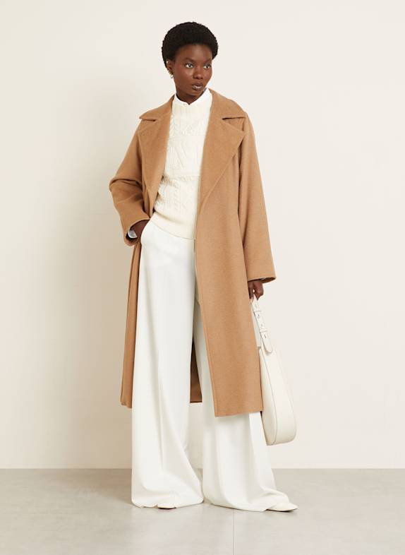 Max Mara Kamelhaar-Mantel MANUELA CAMEL
