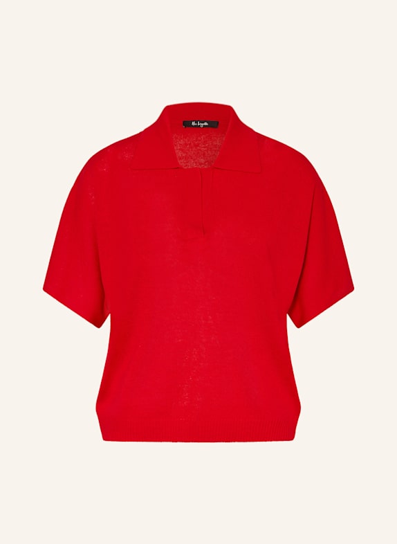 Miss Lagotte Strick-Poloshirt ROT