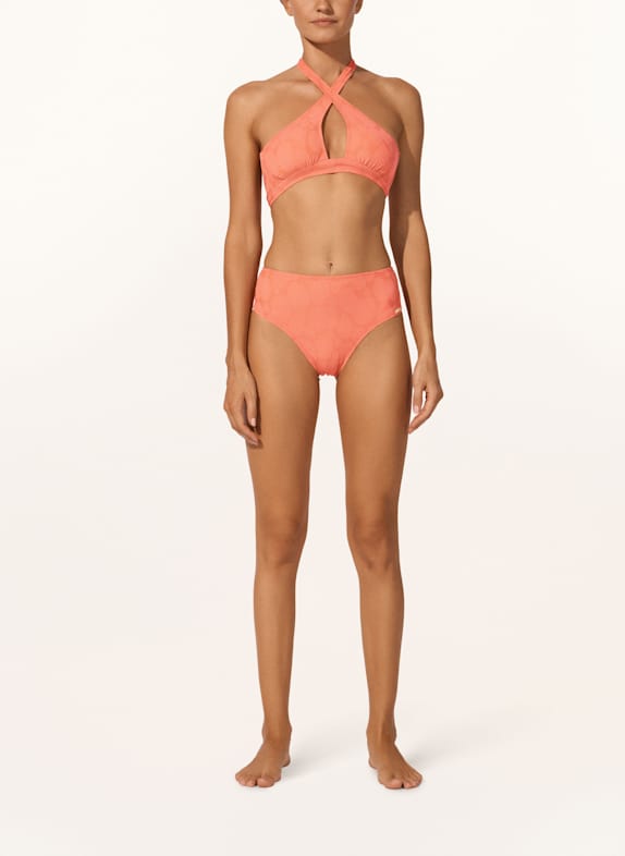 watercult Bikinibroekje met hoge taille COASTAL DAYDREAM LICHTROOD