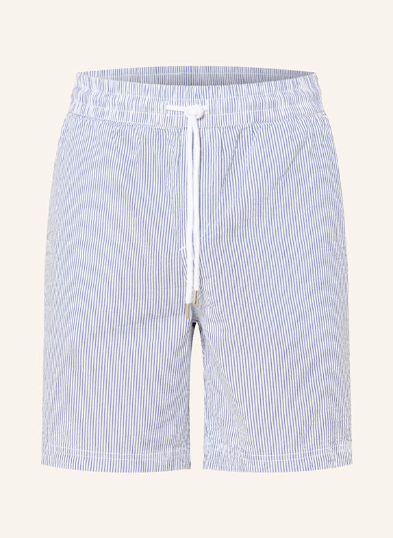 NOWADAYS Shorts BLAU/ WEISS