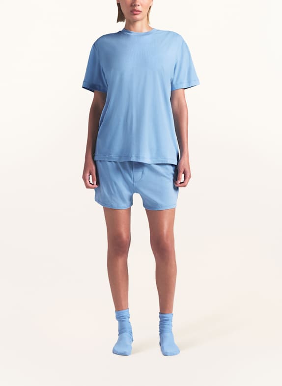 SKIMS Loungeshirt BOYFRIEND BLAUW