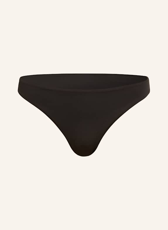 Max Mara BEACHWEAR Dół od bikini brazylijskiego CZARNY