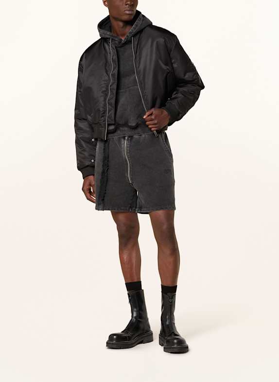 ATELIER D’ROUPA Sweatshorts SCHWARZ