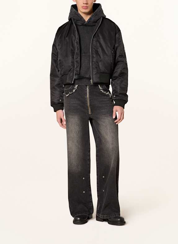 ATELIER D’ROUPA Jeans met normale pasvorm BLACK