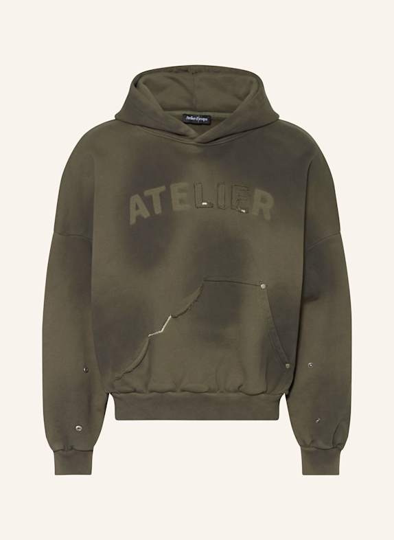 ATELIER D’ROUPA Hoodie DECAY DARK GREEN