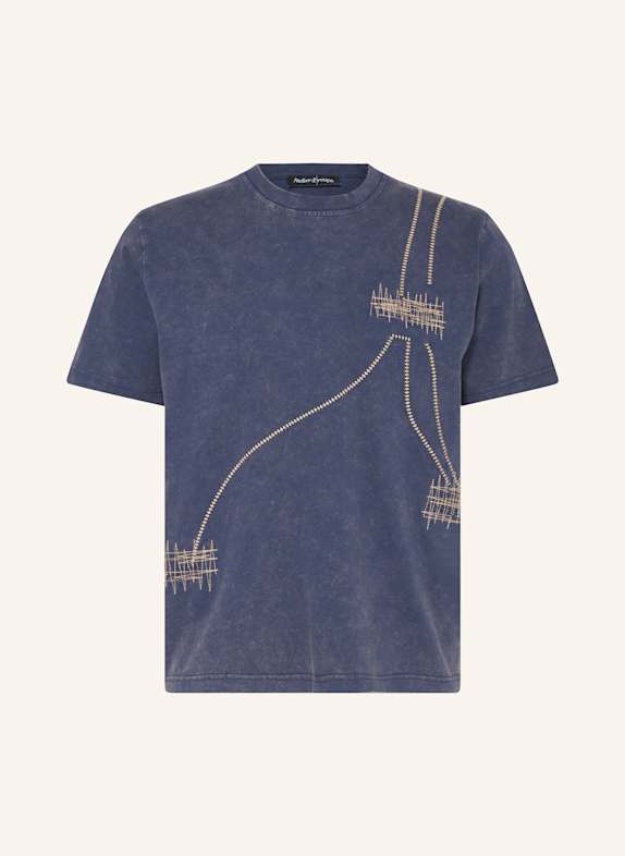 ATELIER D’ROUPA T-shirt TAILOR GRANATOWY
