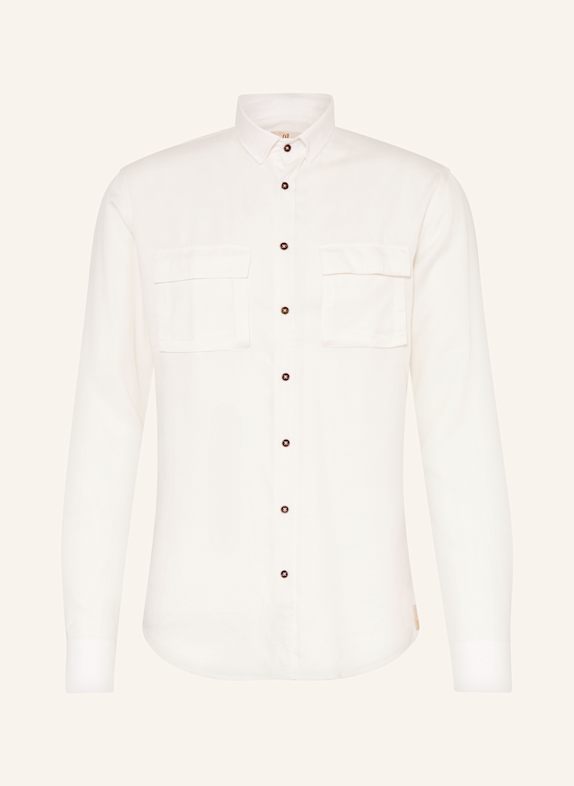 Q1 Manufaktur Hemd Slim Relaxed Fit WEISS