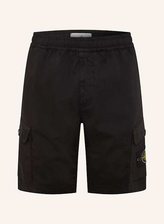STONE ISLAND Cargoshorts SCHWARZ