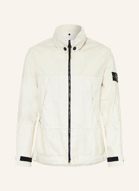 STONE ISLAND Leinenjacke HELLGRAU
