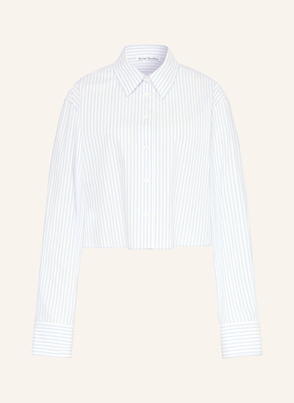 Acne Studios Hemdbluse WEISS/ HELLBLAU/ SCHWARZ