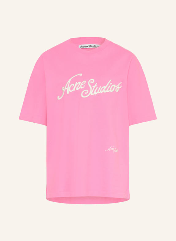 Acne Studios T-shirt PINK/ WHITE