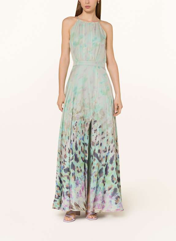 SWING Evening dress MINT/ LIGHT GREEN/ PURPLE