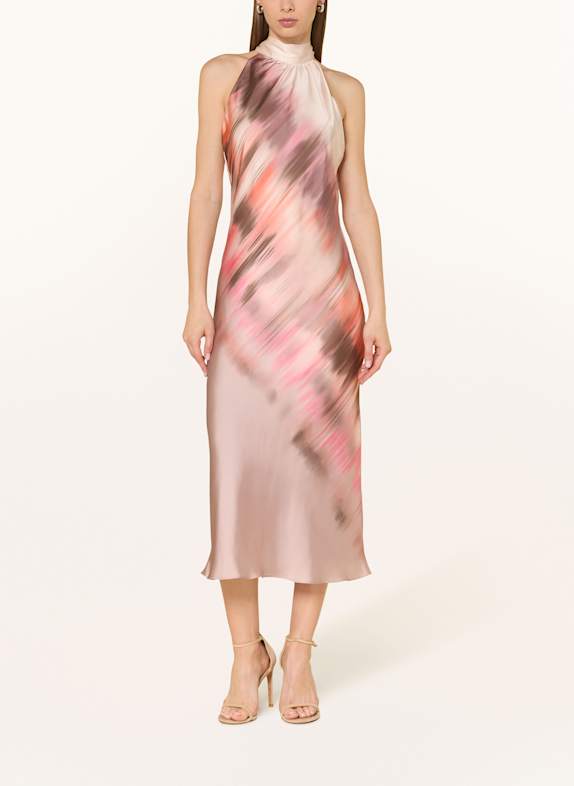 SWING Cocktailkleid ROSÉ/ PINK/ DUNKELBRAUN