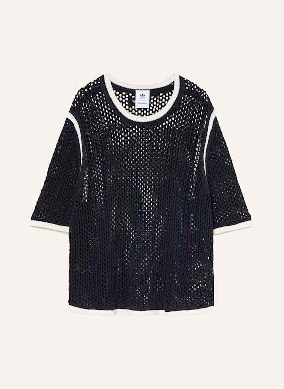 adidas Strickshirt WB KNIT DUNKELBLAU/ WEISS