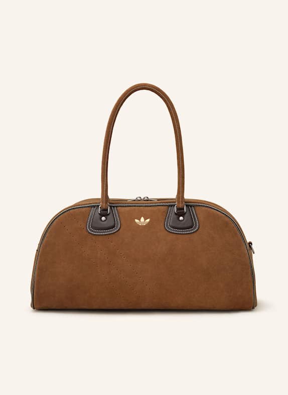 adidas Handtasche WB LEATHER HELLBRAUN/ DUNKELBRAUN