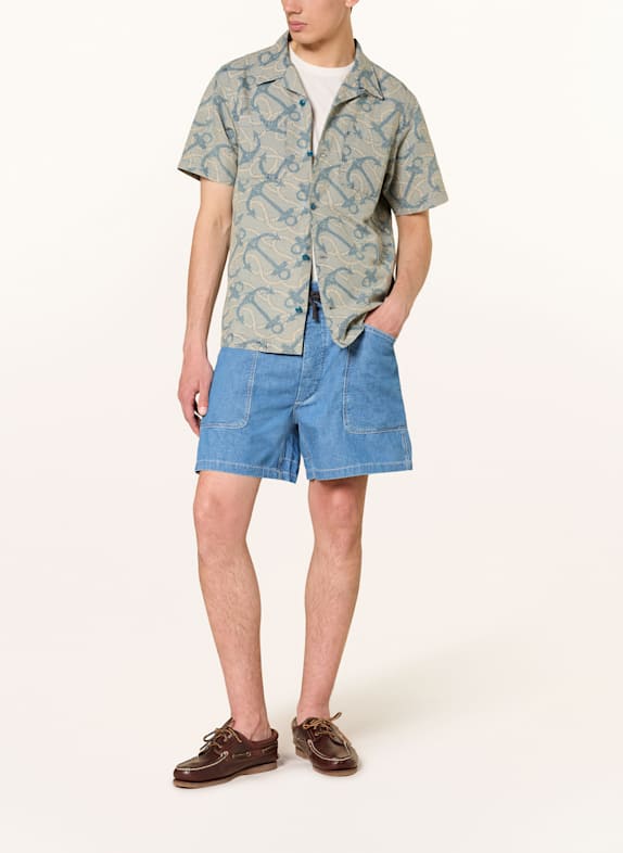 RRL RALPH LAUREN Shorts in jeanslook BLAUW