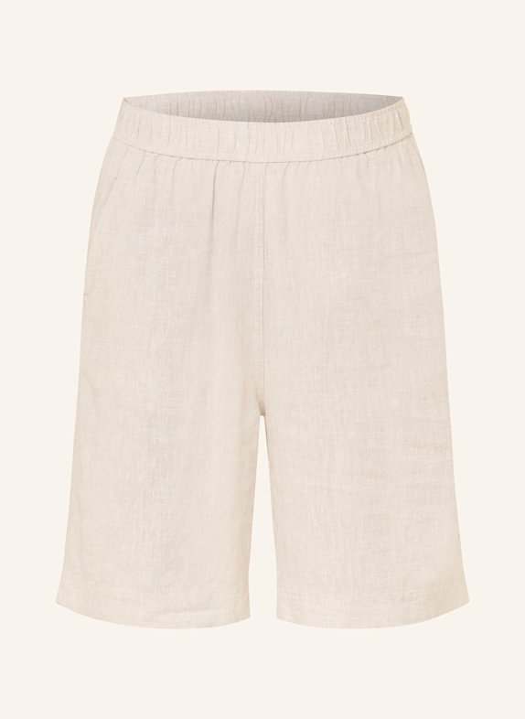 InWear RIMONEIW shorts with linen LIGHT GRAY