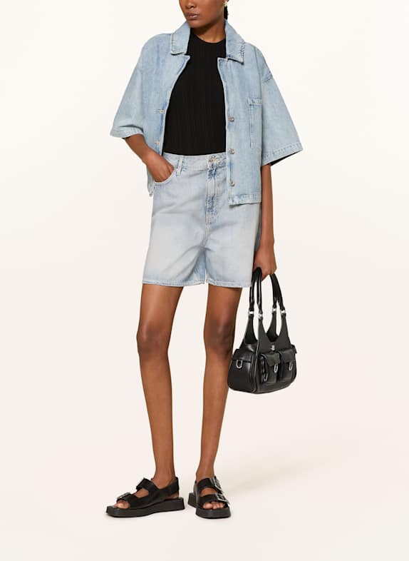 HUGO Jeansshorts GELITA 440 TURQUOISE/AQUA