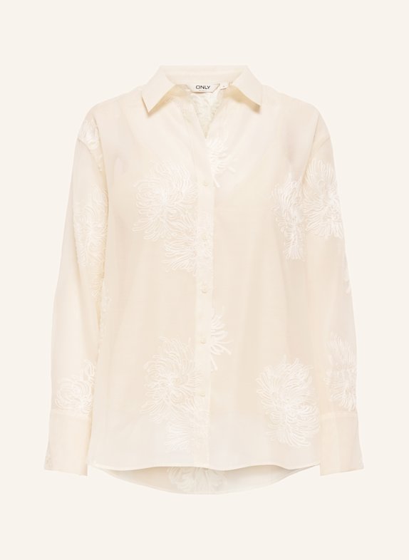 ONLY Hemdbluse CREME