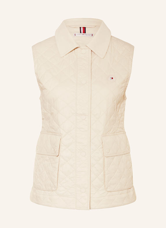 TOMMY HILFIGER Steppweste CREME