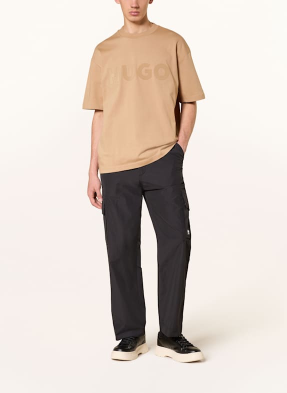 HUGO T-Shirt DINKEE HELLBRAUN