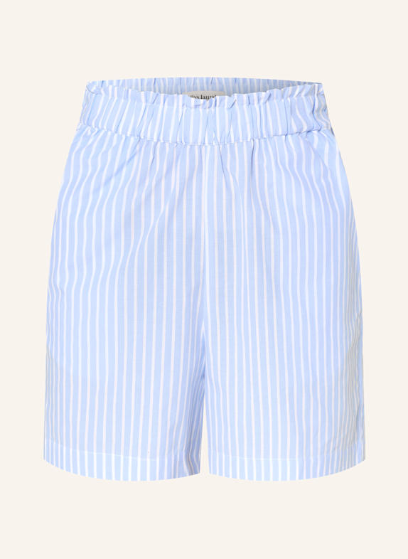 lollys laundry Shorts BLANCALL WEISS/ HELLBLAU