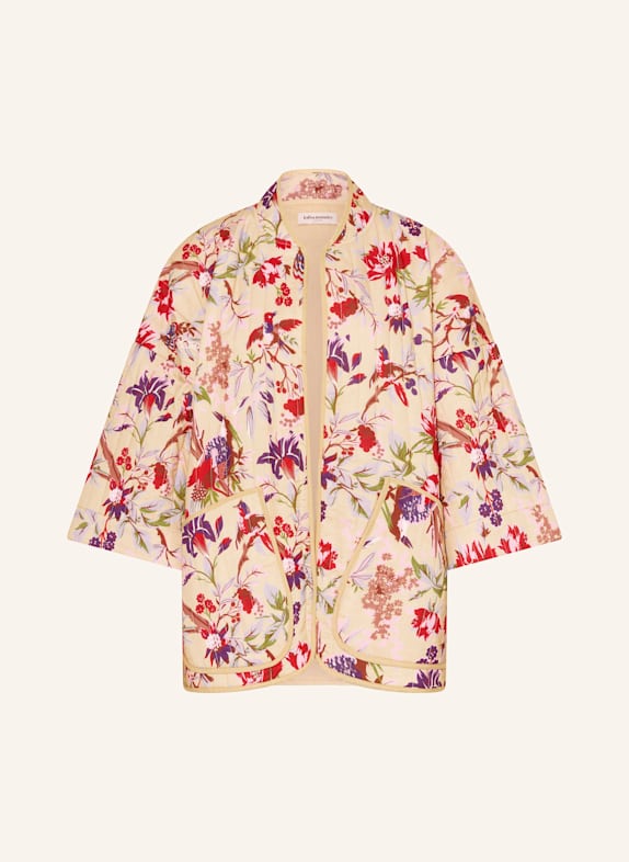 lollys laundry LULULL jacket with 3/4 sleeves CREAM/ RED/ PURPLE