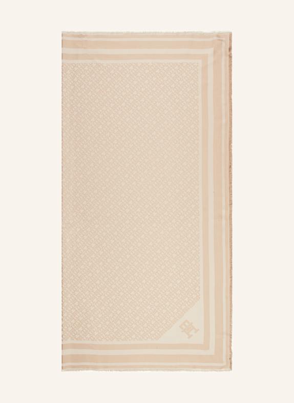 TOMMY HILFIGER Scarf BEIGE/ CREAM