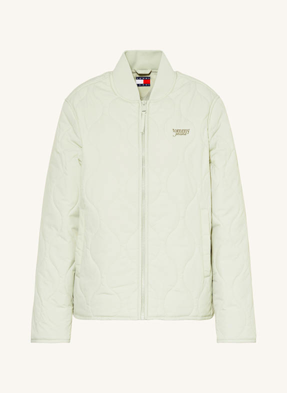TOMMY JEANS Steppjacke HELLGRÜN