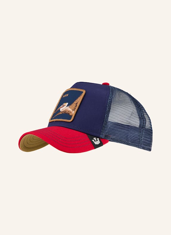GOORIN BROS. Cap THE FLOCKING BIRD DARK PURPLE/ DARK RED/ BLUE