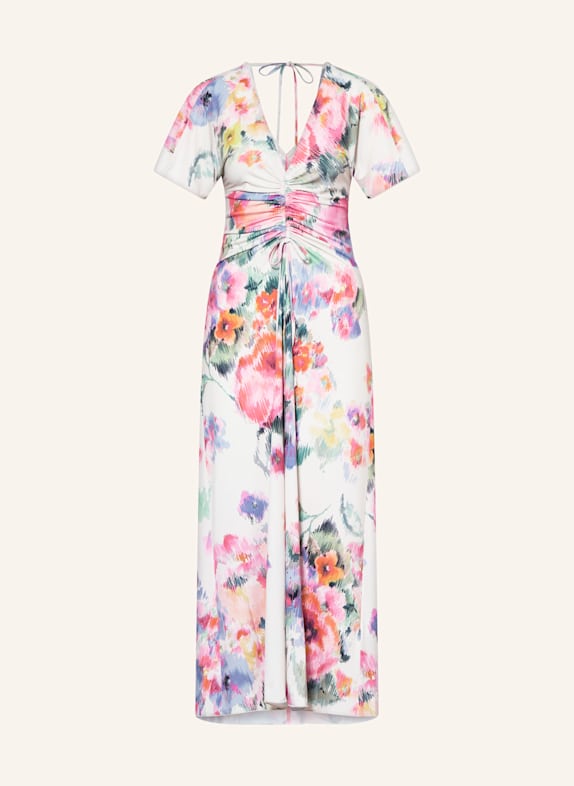oui Kleid PINK/ GRÜN/ WEISS