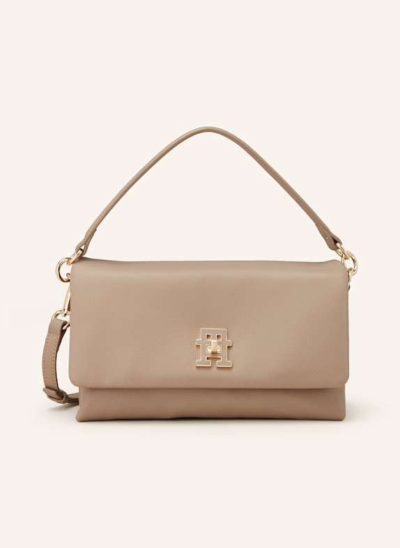 TOMMY HILFIGER Umhängetasche TAUPE