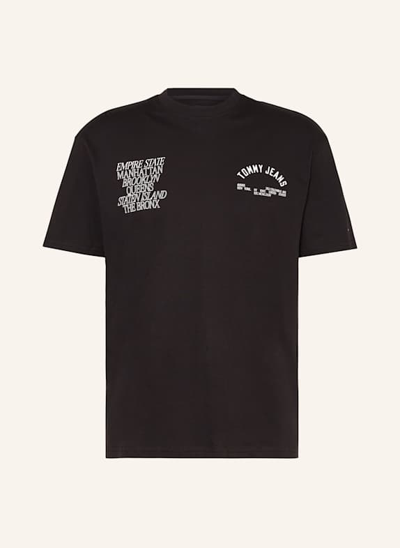 TOMMY JEANS T-Shirt SCHWARZ