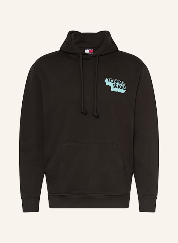 TOMMY JEANS Hoodie SCHWARZ