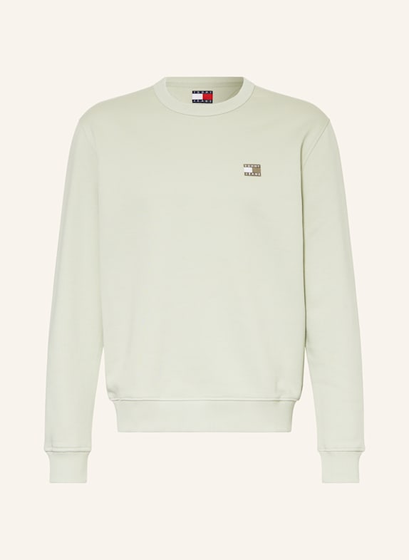 TOMMY JEANS Sweatshirt HELLGRÜN