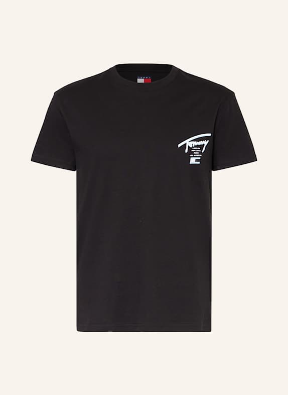 TOMMY JEANS T-Shirt SCHWARZ