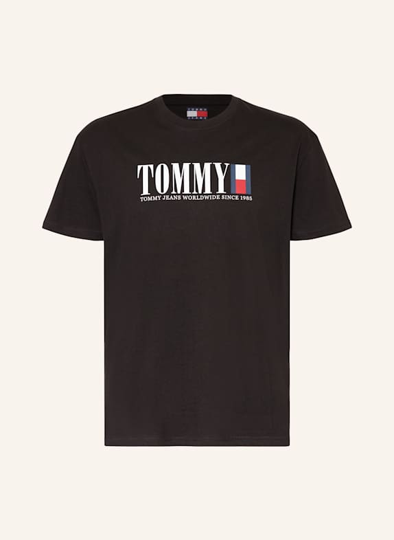 TOMMY JEANS T-Shirt SCHWARZ