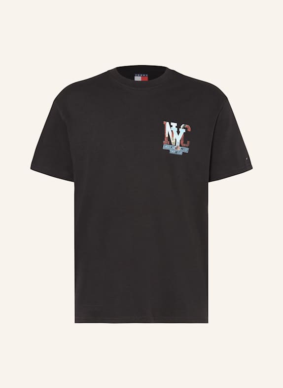 TOMMY JEANS T-Shirt SCHWARZ