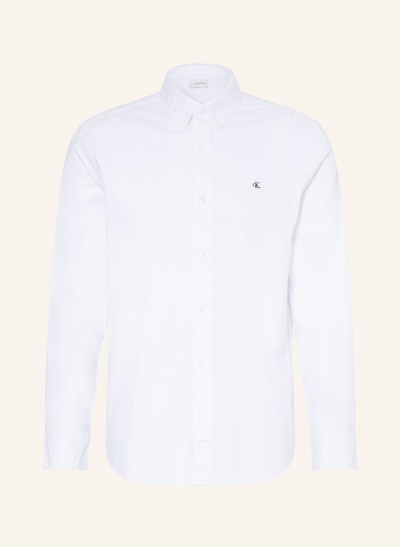 Calvin Klein Jeans Oxfordhemd Classic Fit WEISS