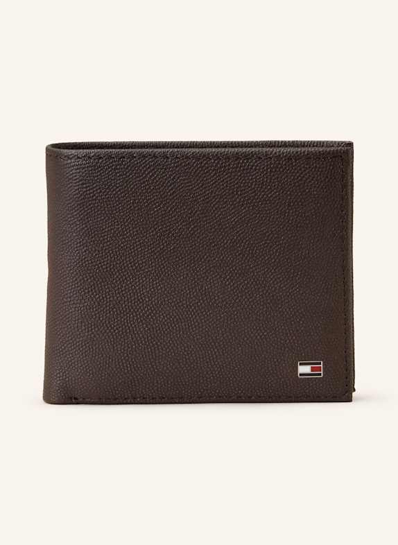 TOMMY HILFIGER Geldbörse DUNKELBRAUN