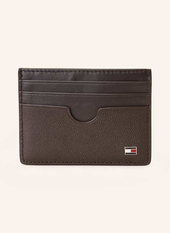 TOMMY HILFIGER Kartenetui DUNKELBRAUN