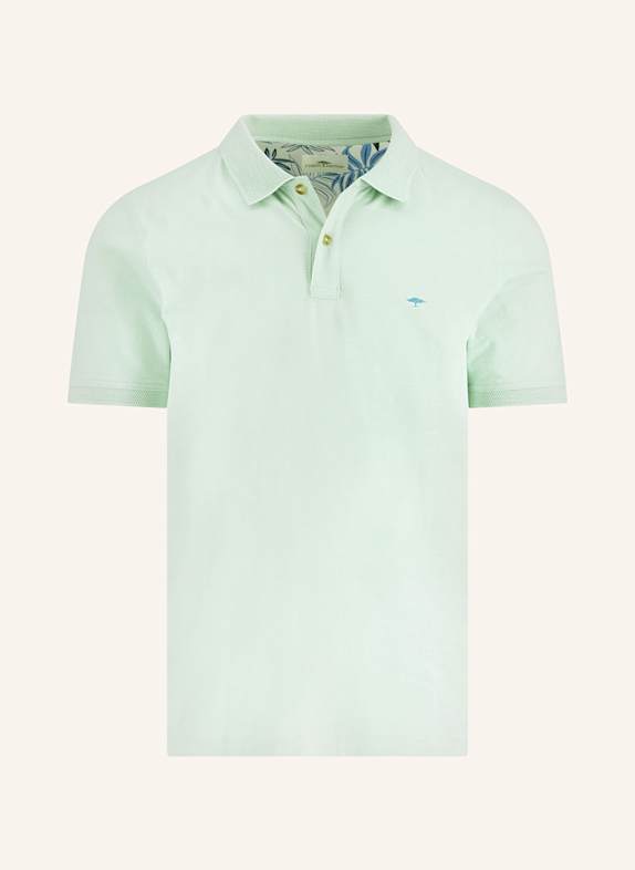 FYNCH-HATTON Žerzejová polokošile Casual Fit MÁTOVÁ