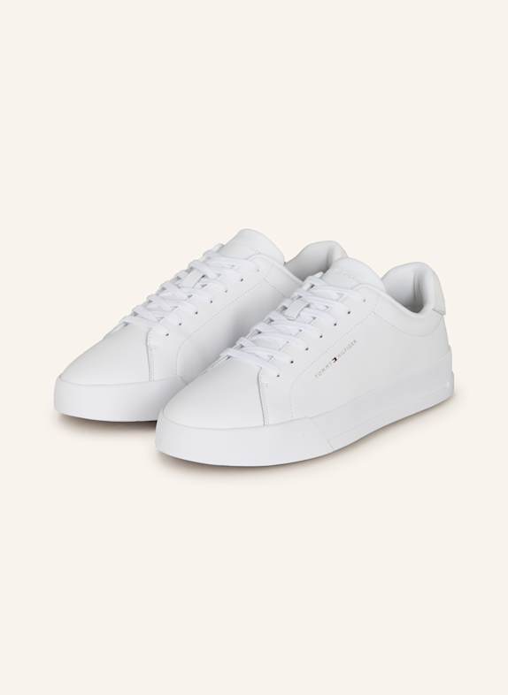 TOMMY HILFIGER Sneaker DUNKELBLAU/ CREME