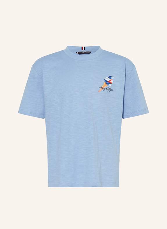 TOMMY HILFIGER T-Shirt HELLBLAU