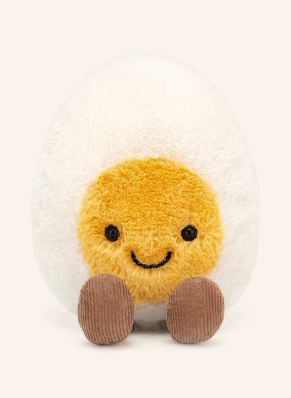 Jellycat Plüsch-Spielzeug AMUSEABLES HAPPY BOILED EGG WEISS/ GELB
