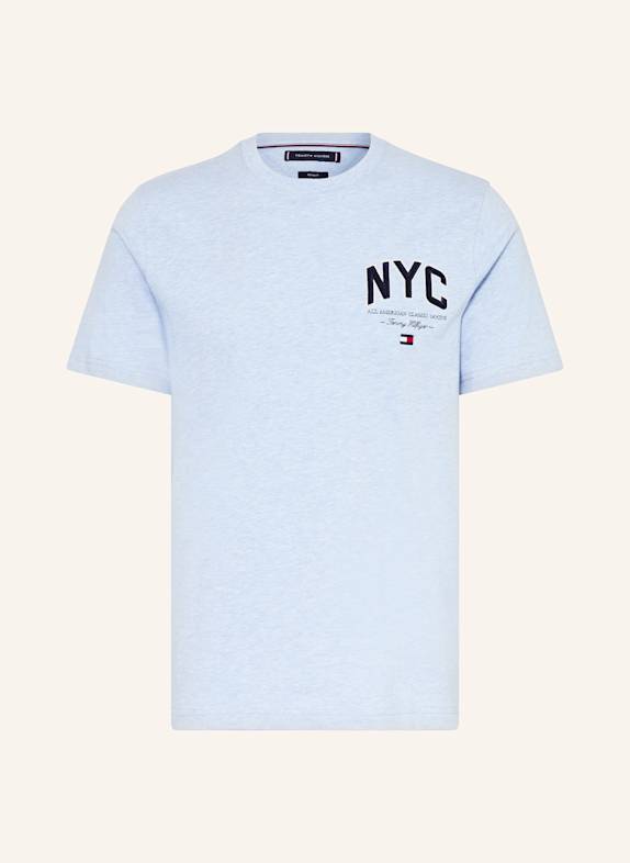 TOMMY HILFIGER T-shirt SZARONIEBIESKI
