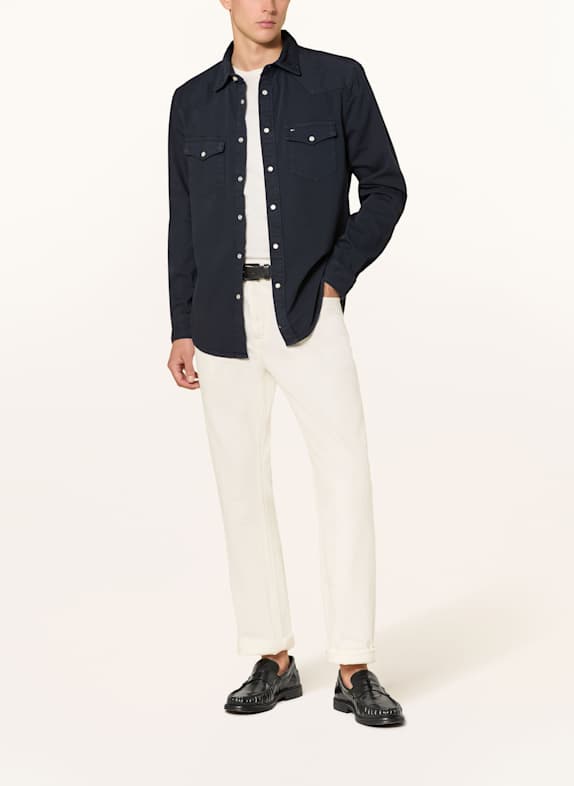 TOMMY HILFIGER Jeans-overshirt MØRKEBLÅ
