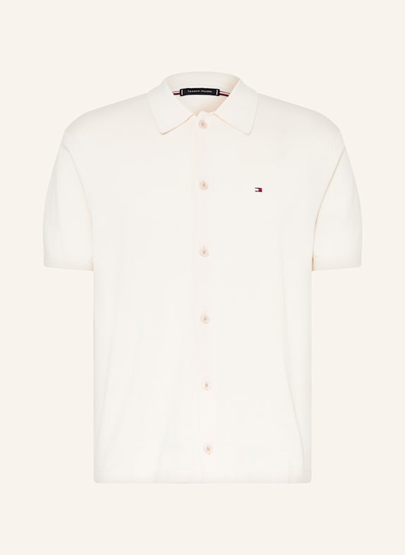 TOMMY HILFIGER Strickhemd Regular Fit ECRU